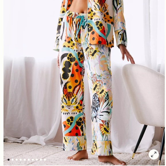 Anthropologie Other - Marcos Navarro for Anthropologie Flannel Sleep Pants